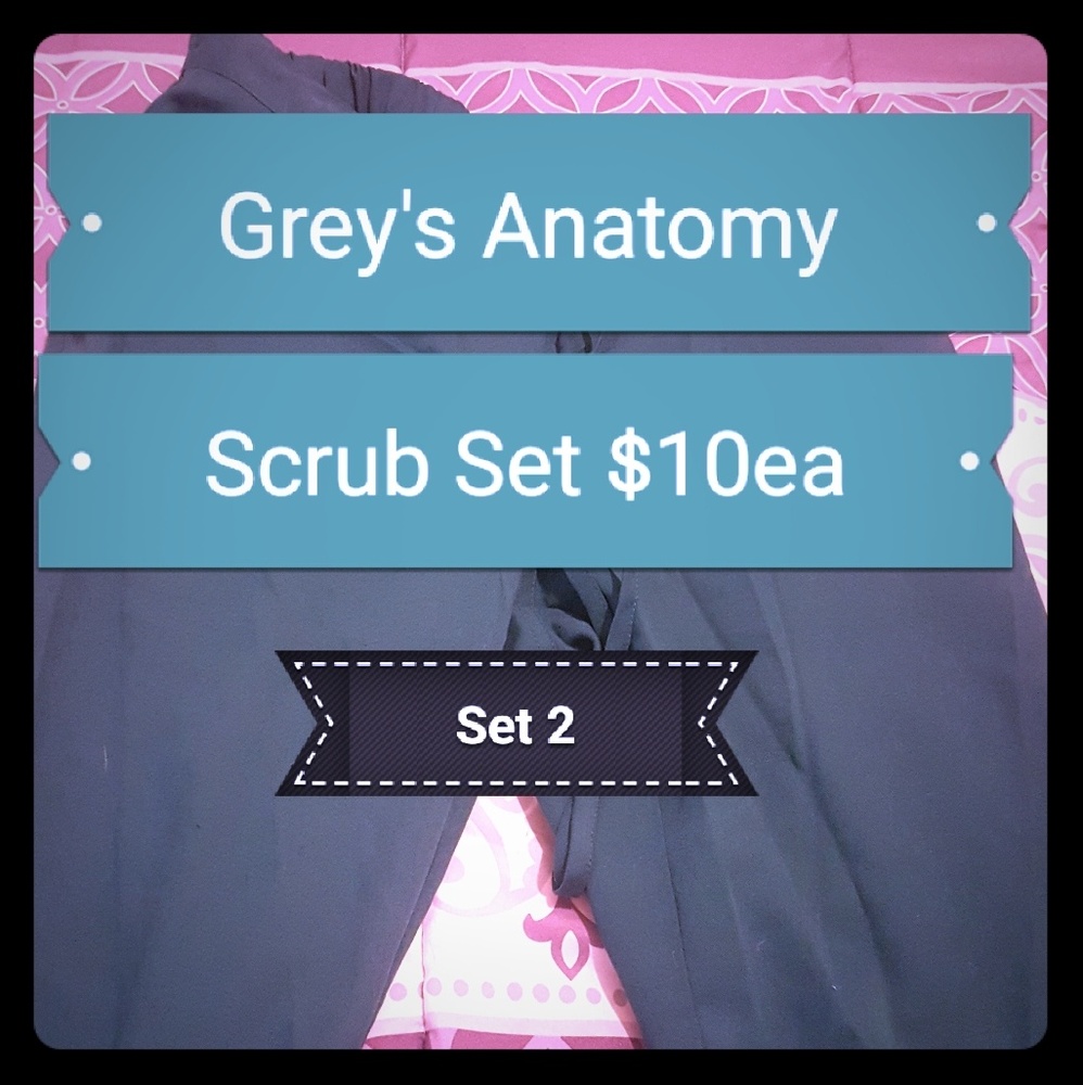 Grey's Anatomy Scrub Set